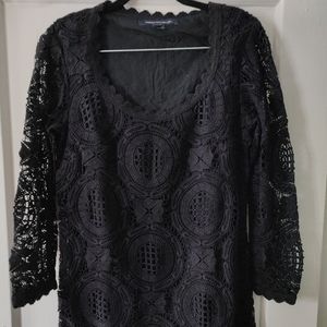 Black Lace French Connection Dress
